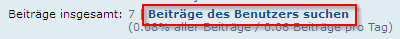 Suche über Benutzerprofil